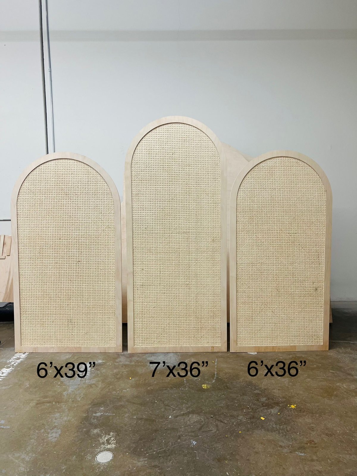 Rattan Arch Backdrop