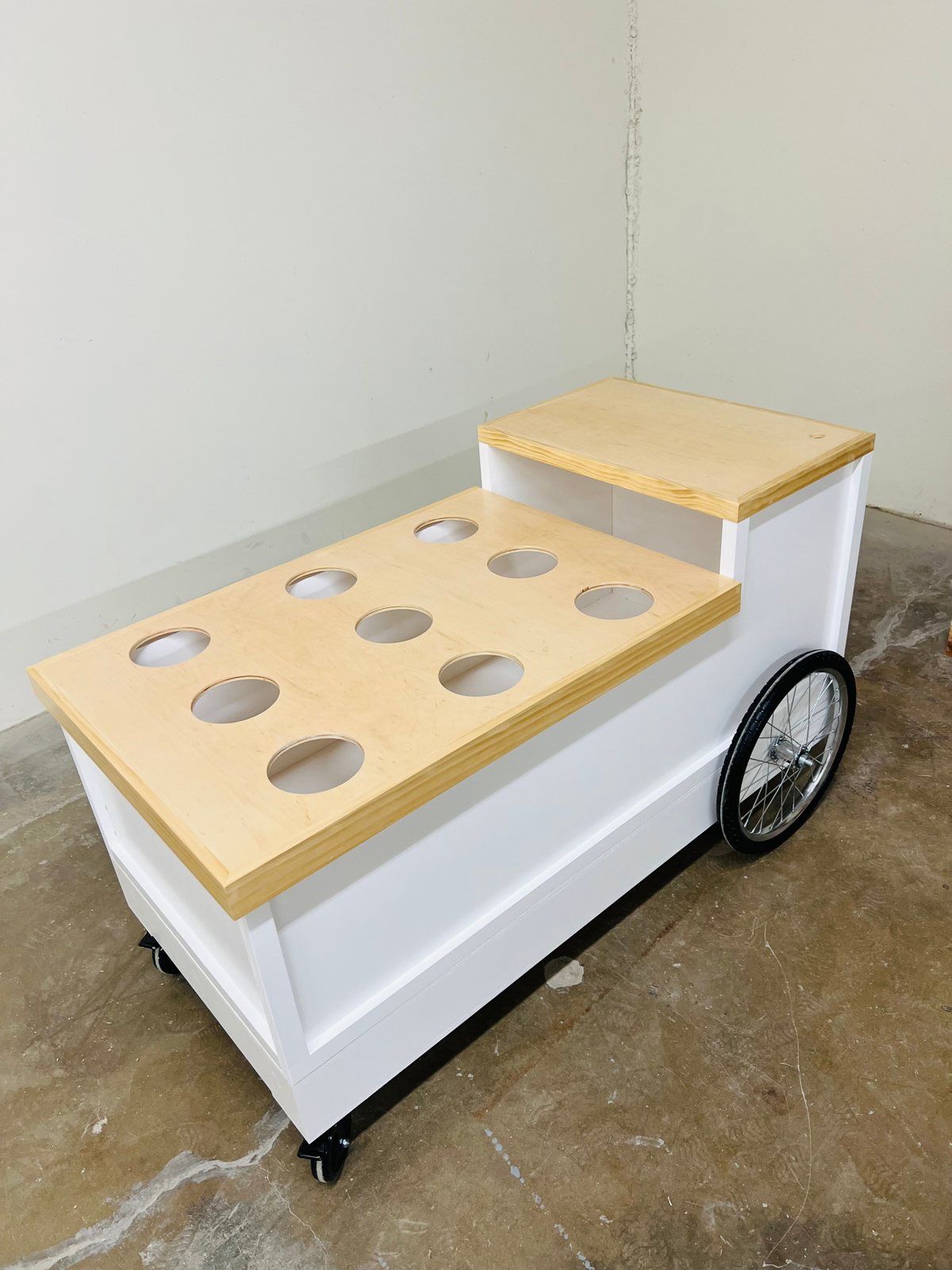 The Bloom Station Flower Cart